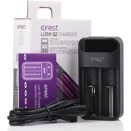 Carregador Lush Q2 LED - Efest