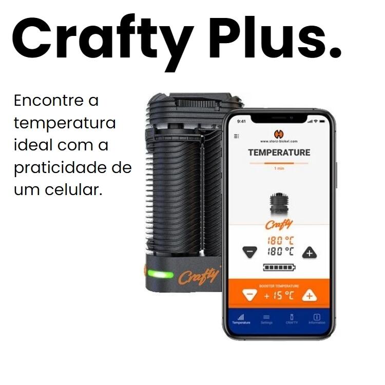 Vaporizador de Ervas Crafty Plus - Storz & Bickel