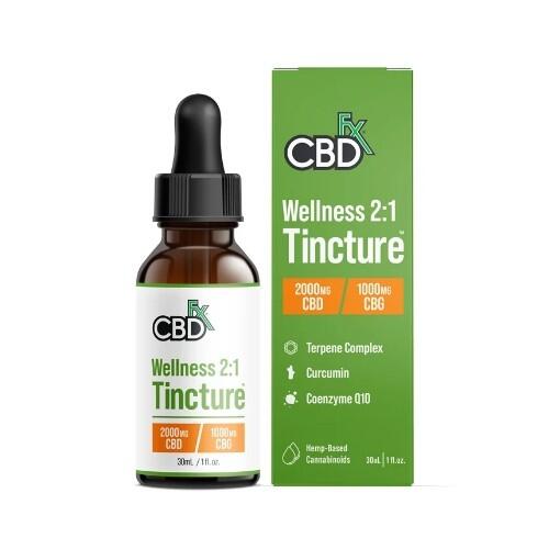 CBD Tincture Wellness - CBDfx