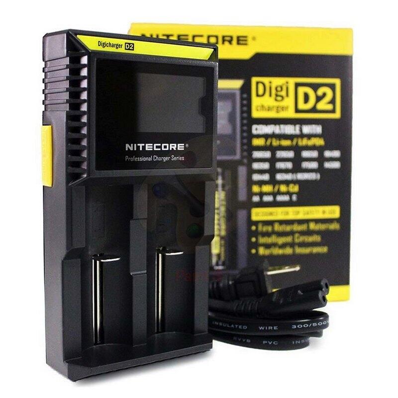 Carregador Externo de Bateria D2 - Nitecore
