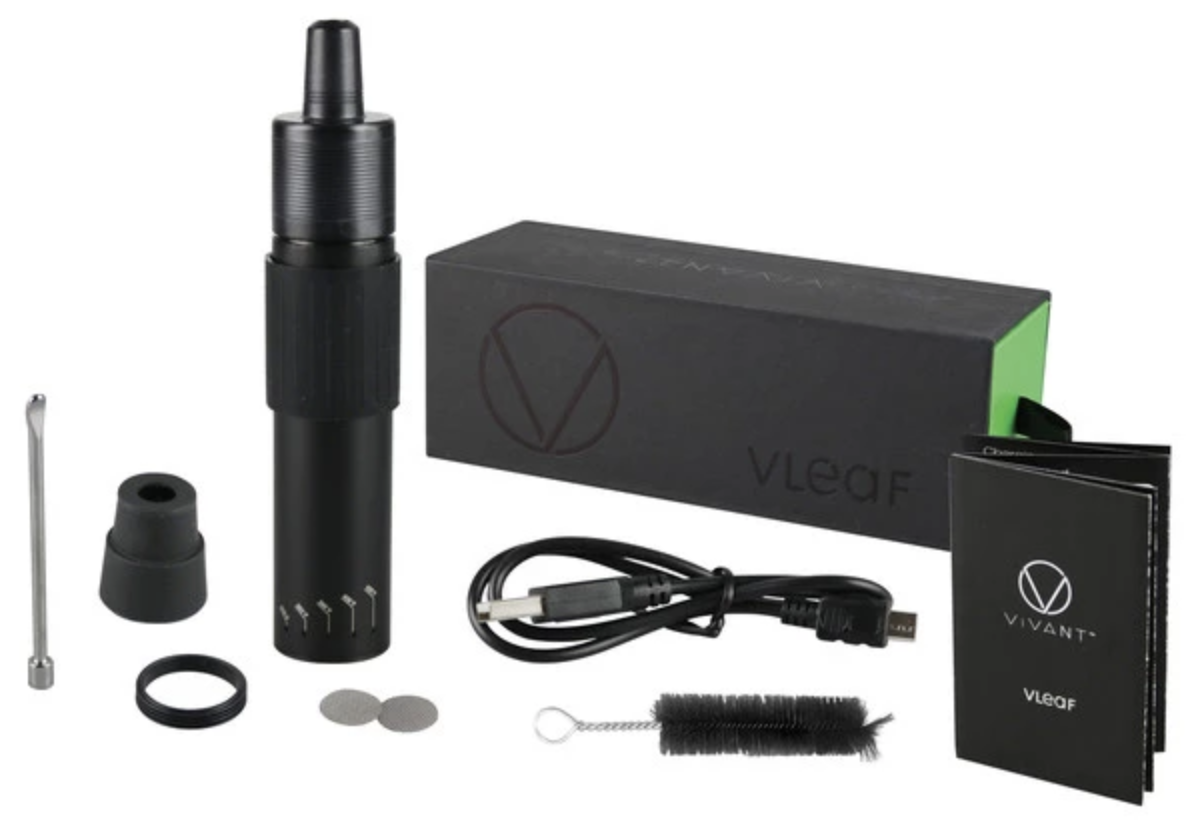 Vaporizador de Ervas VLeaF - Vivant